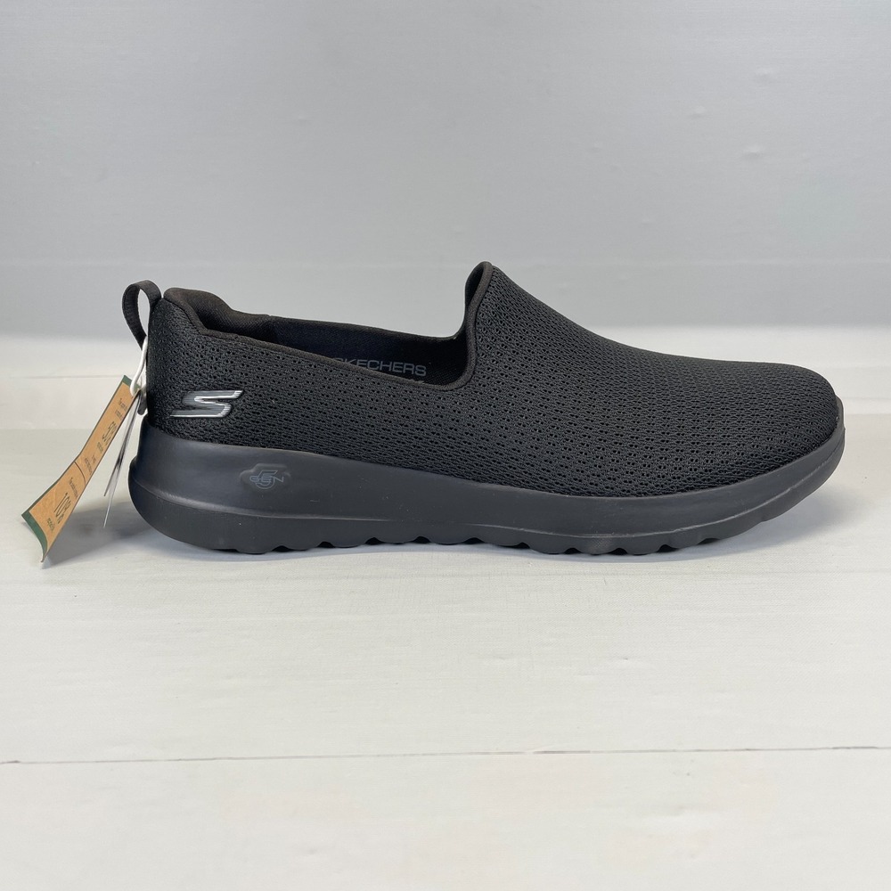 Skechers Go Walk Joy Shoes Womens Size 8.5 Black Mesh Slip On Walking Sneakers